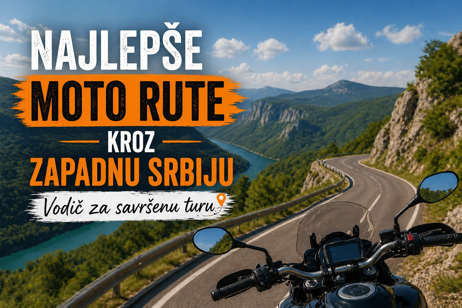 Najlepše moto rute kroz Zapadnu Srbiju: Vodič za savršenu turu