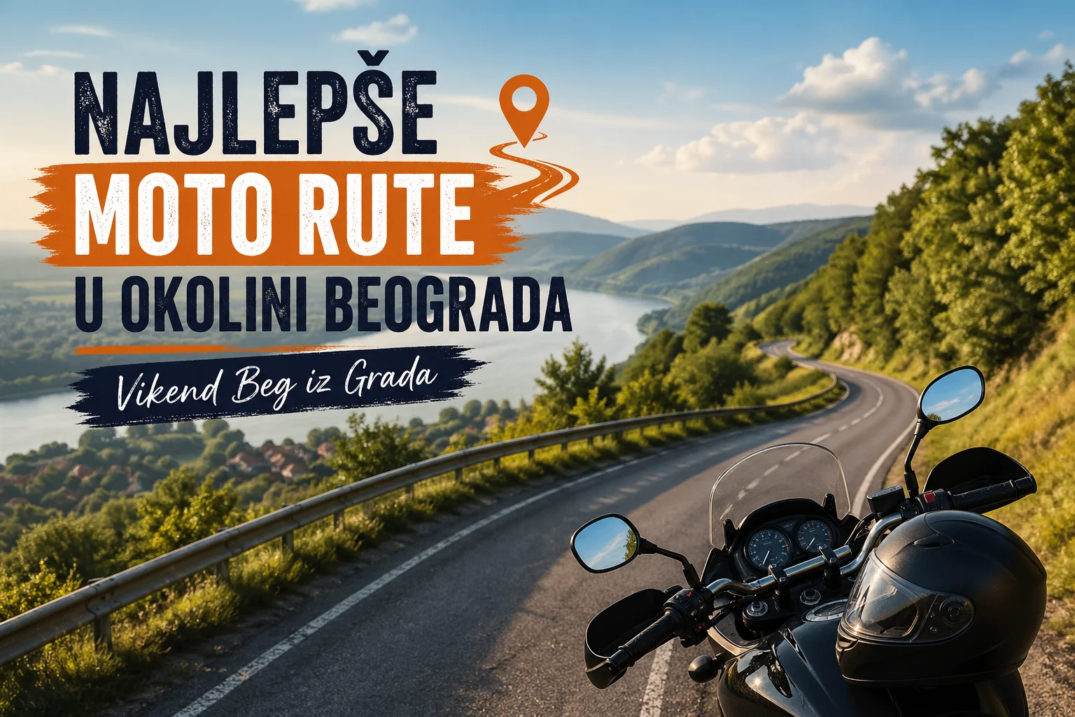 Najlepše Moto Rute u Okolini Beograda: Vikend Beg iz Grada